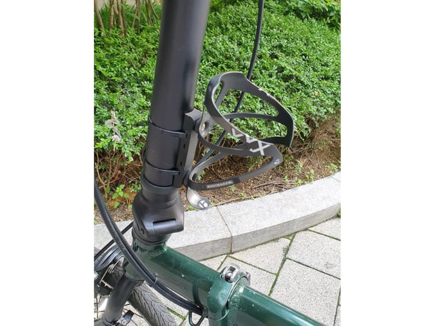 Bicycle Bottle Cage Fixed Support med Kabelbinder