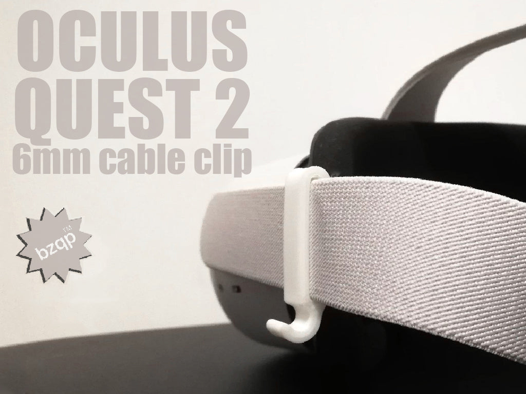 Oculus Quest 2 Kabelclip 6mm - Optimal Kabelhåndtering for VR