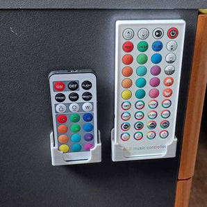 Praktisk RGB LED Fjernbetjeningsholder – Til 40mm og 56mm Fjernbetjeninger