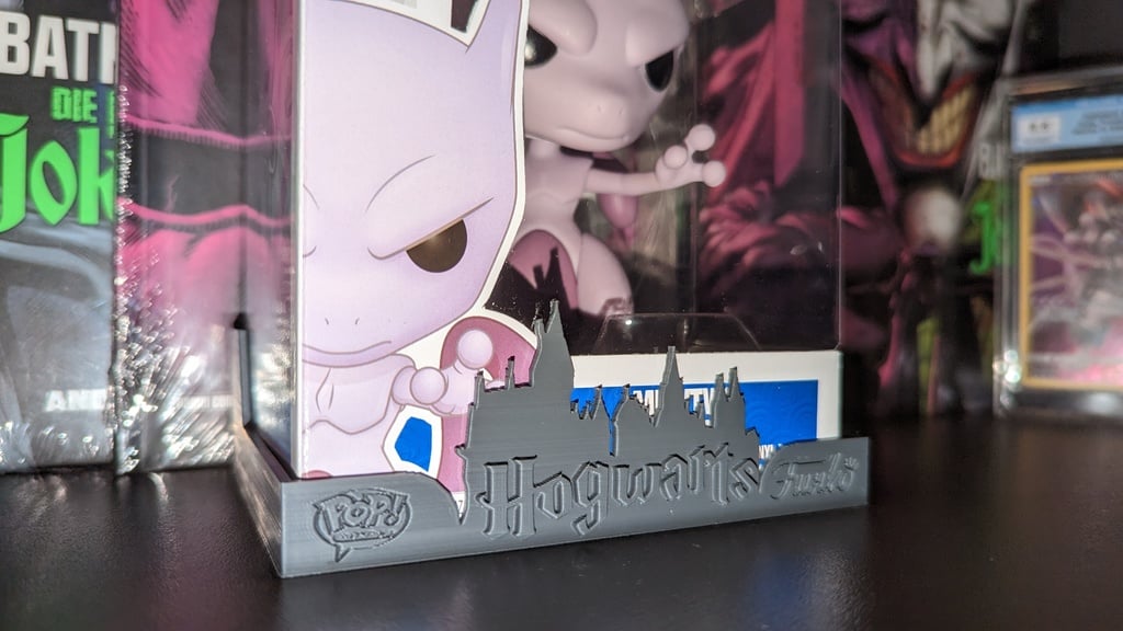 Hogwarts Vægdisplay til Funko Pop-figurer