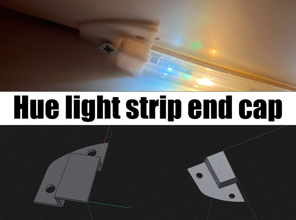 Philips Hue LED Strip Endekappe