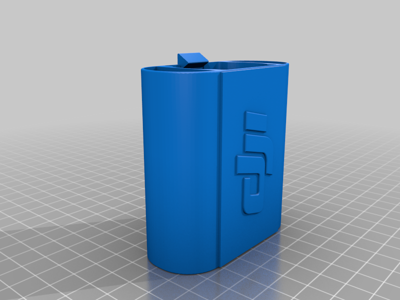 DJI FPV Goggles Batteriholder til Rem med Kabelstyring