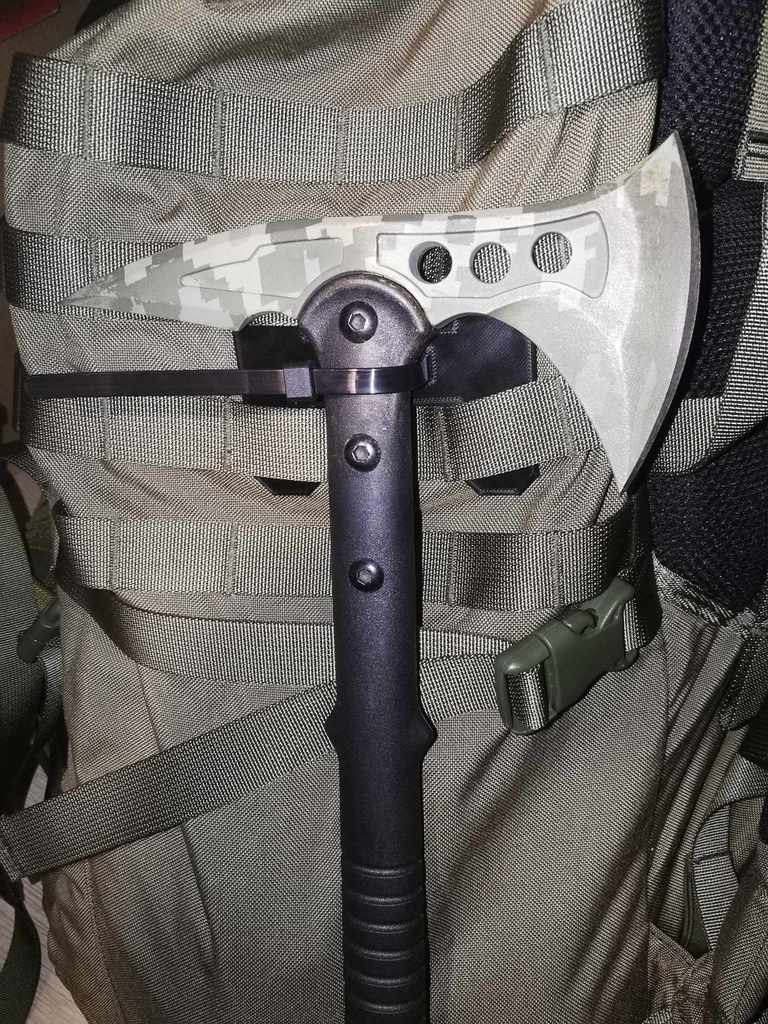 MOLLE Økse- og Tilbehørshænger med Genanvendelig Kabelbinder