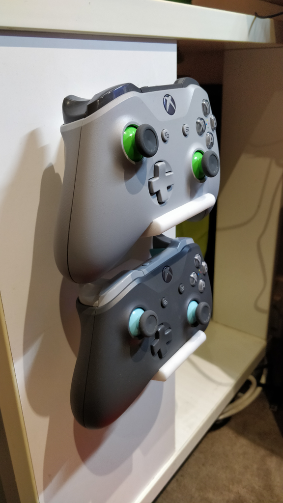 Minimalistisk Vægholder til Xbox One S og Xbox 360 Controllere