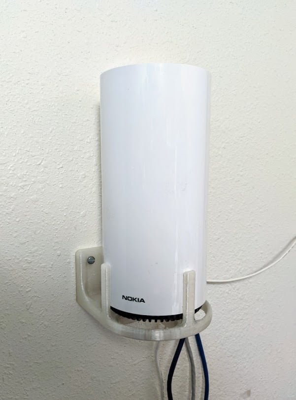 Nokia gateway 3 wifi fiber router vægmonteret hyldestativ – weshape