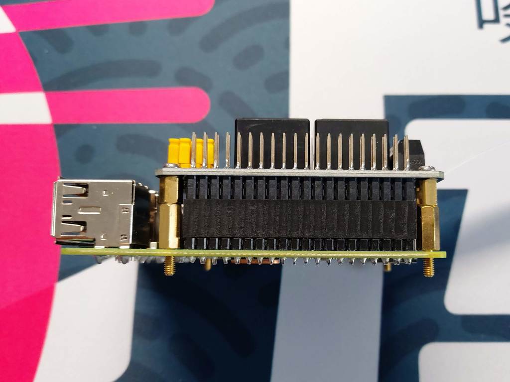 Raspberry Pi DIN-skinnemontering til M2.5 Hex Stand-offs