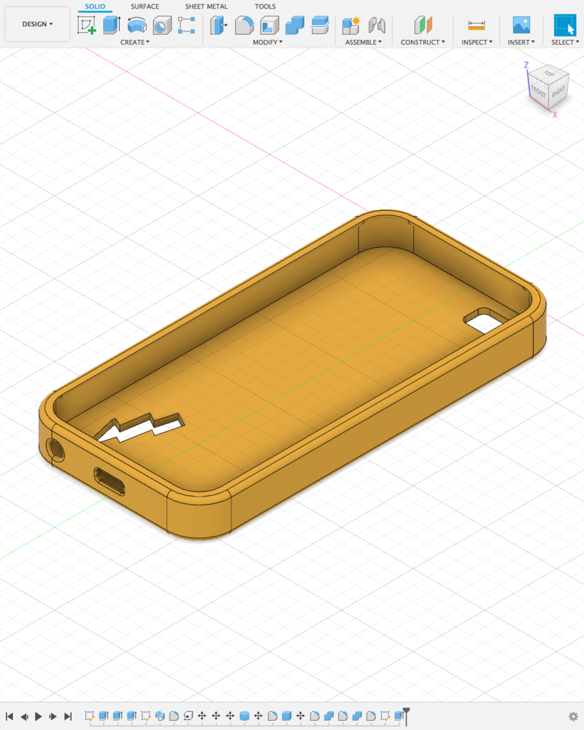 Iphone 5s Flex Case til Anycubic Kossel Printer