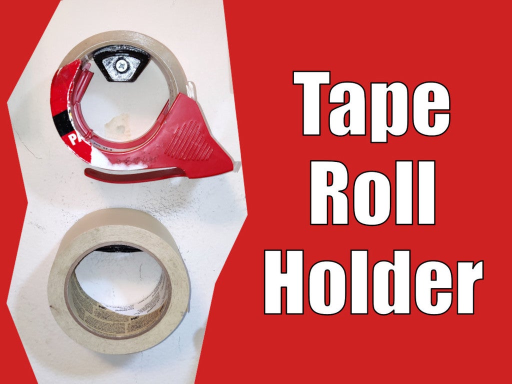 Tape Roll Wall Mount - Tape Holder til Væg