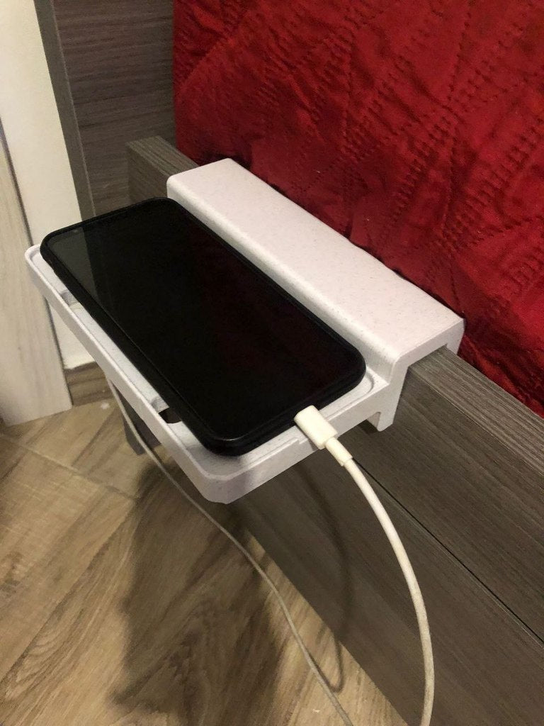 Universel sengebordstelefonhylde