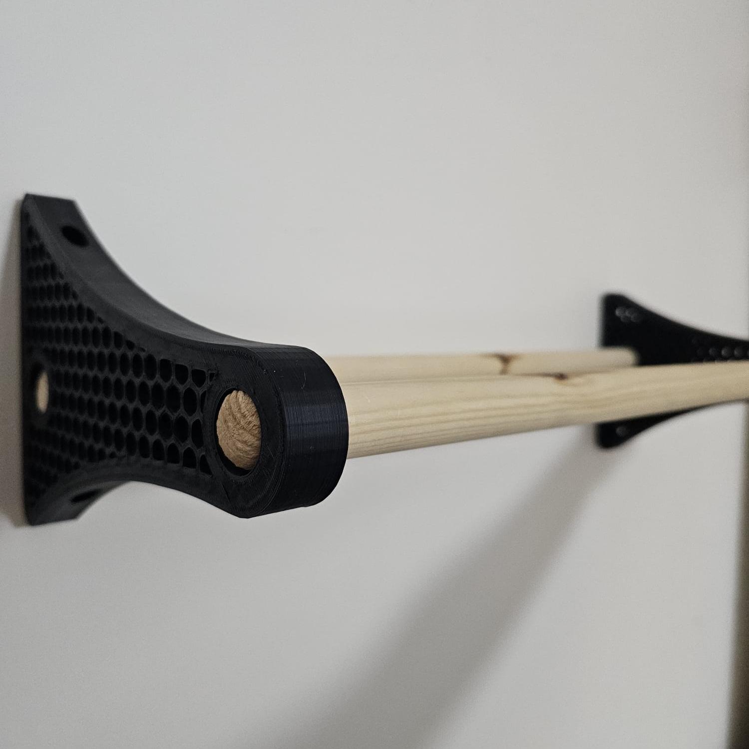 Vægmonteret Filamentrulleholder med Hexagon Design