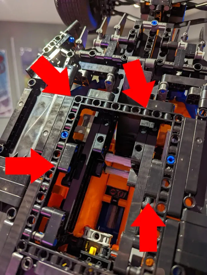 Vægmontering til LEGO McLaren Formula 1 Race Car
