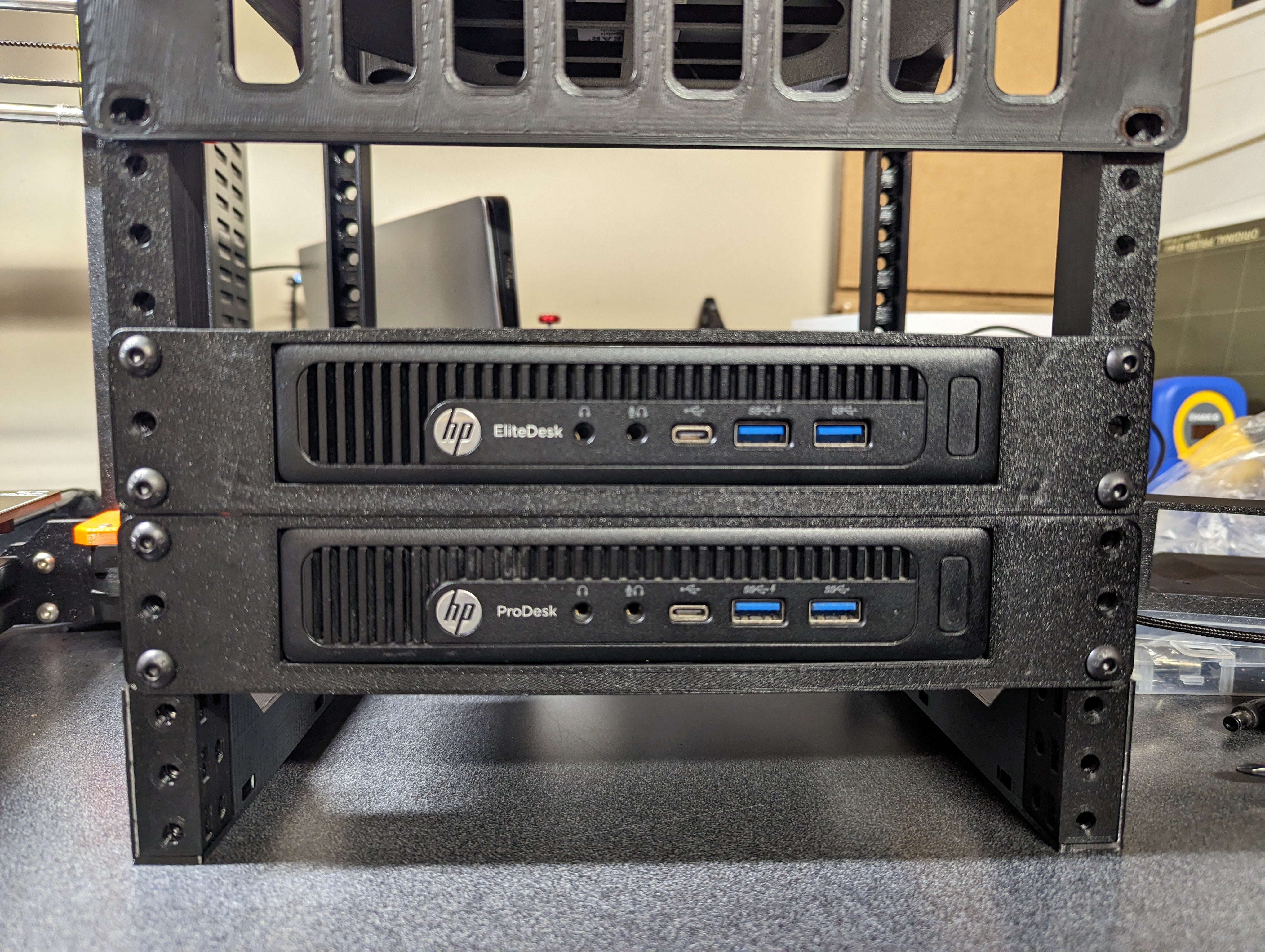 10" 1U Rack Mount til HP EliteDesk/ProDesk Mini G2