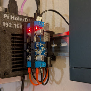 DIN-skinnebeslag til 5V USB Buck Konverter