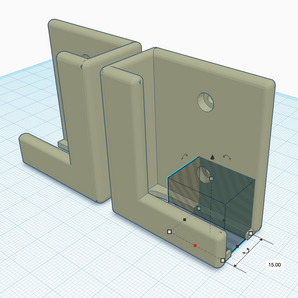 Universel Vægmontering til Tablet eller Telefon - 15mm dybde