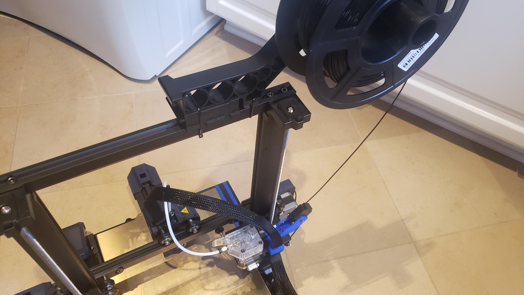 Vyper 45-graders Filament Sensor Montering med Kabelklemme