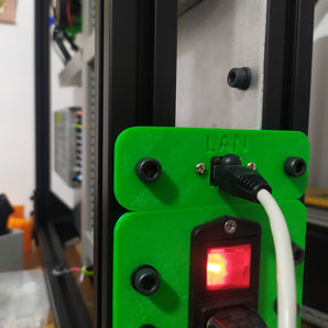 V-Core 3.1 LAN Kabelmontering