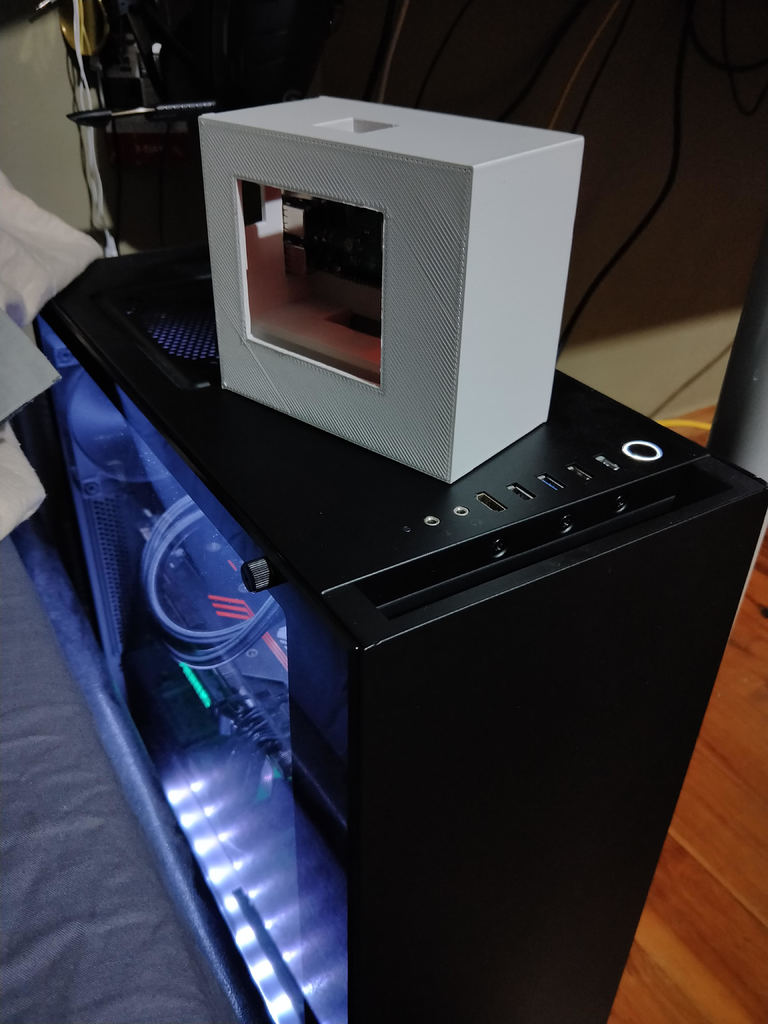 Raspberry Pi 3 B+, 4 B Kabinet med ICE CPU Køleplade
