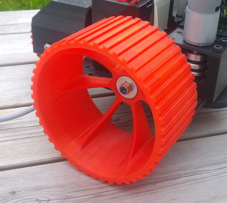 DIY Robo-Græsslåmaskine Hjul med M8 Fastgørelse