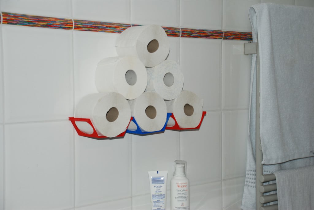Vægmonteret, Udvidelig Toilet Papir Holder