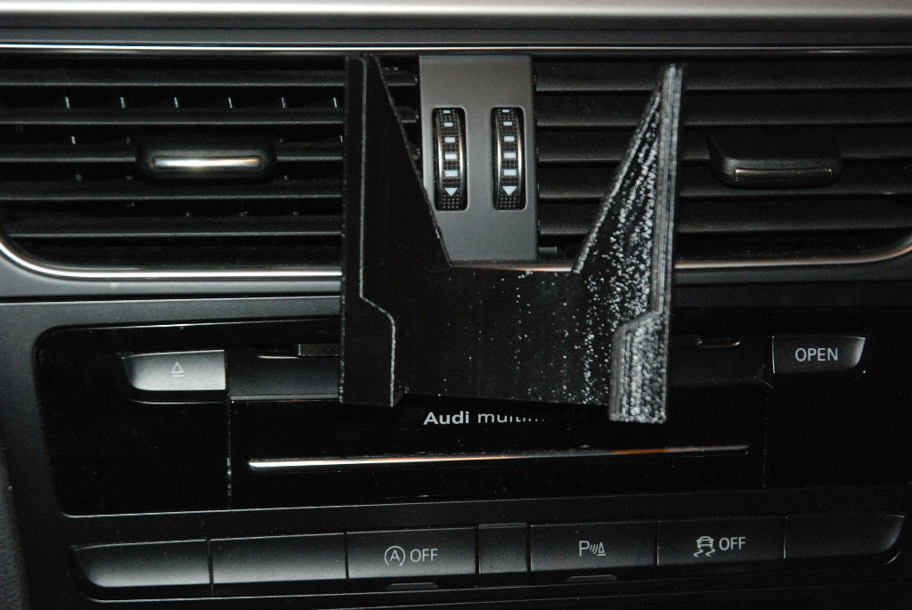 Mobiltelefonholder til bil, bruger CD-slot, kompatibel med Samsung Galaxy S6 og Audi A4