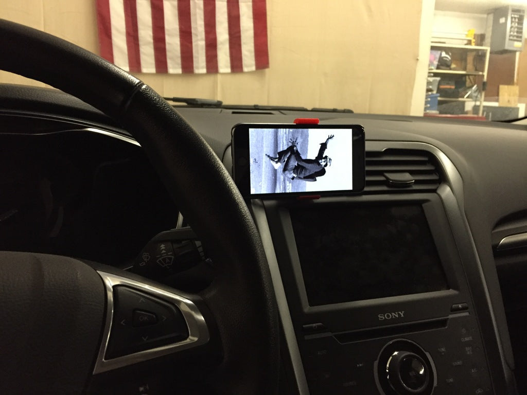 iPhone 6+ bilholder clip til Ford Fusion og Explorer