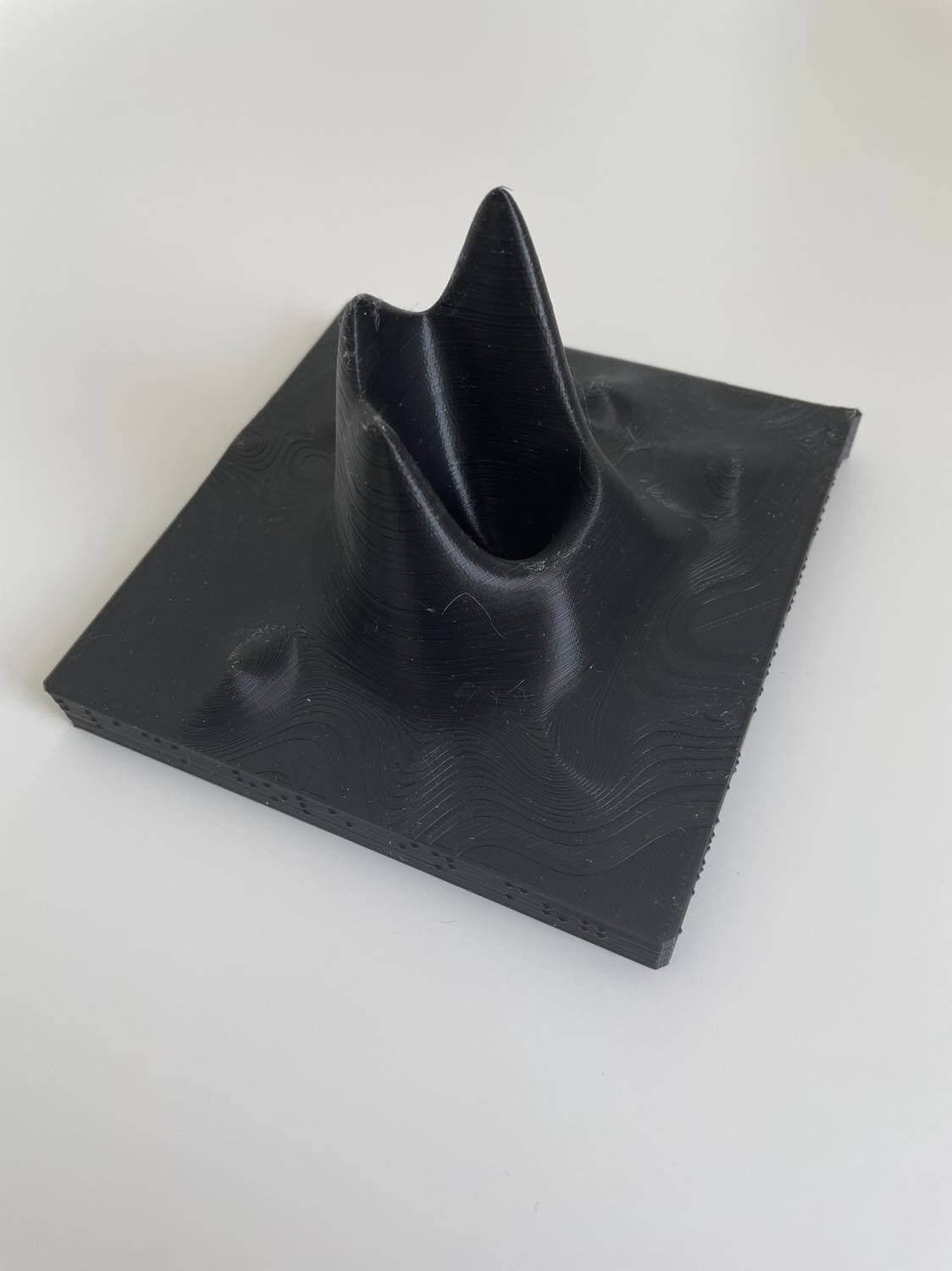 3D billede af sort hul