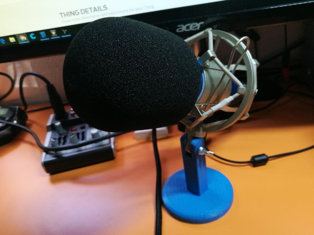 Mikrofonmontering til BM-800