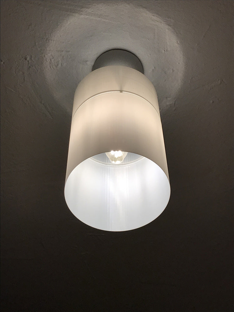 Enkeltvægs Cylinder Lampe til Ikea Hemma