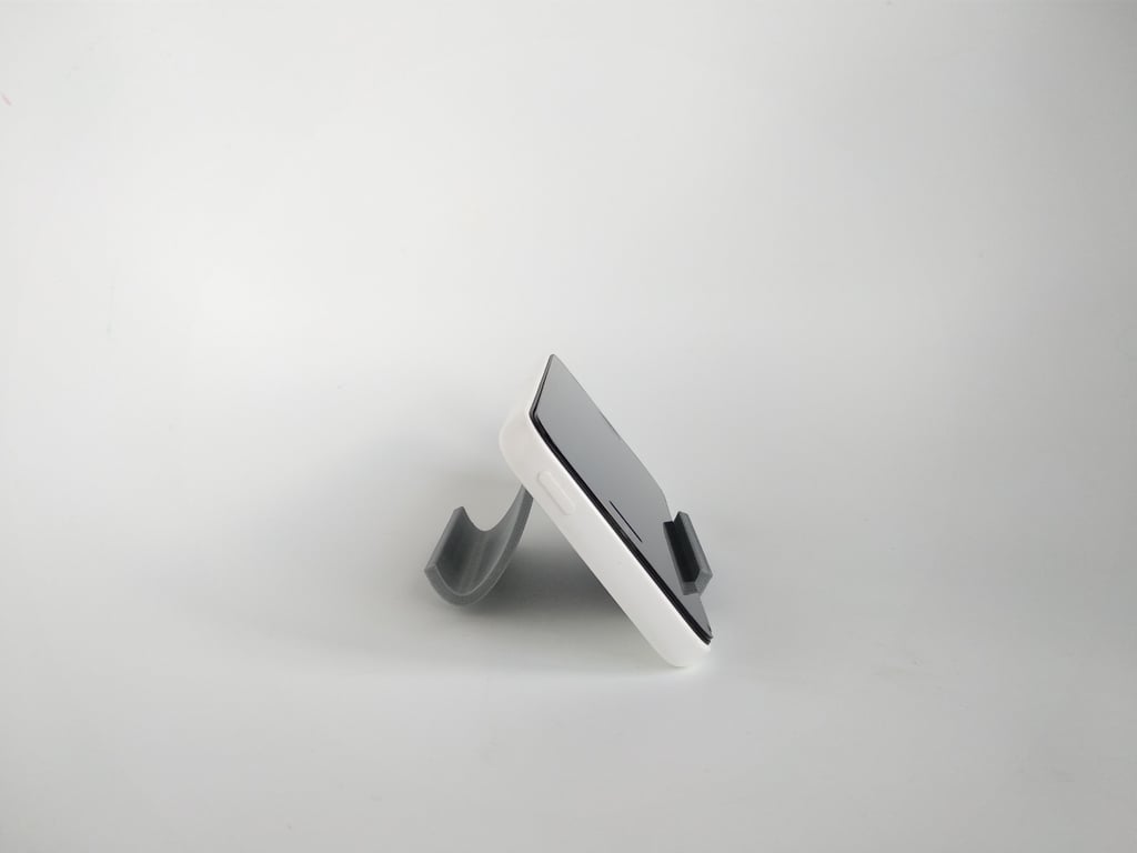 Smartphone og Tablet Holder, Wave - med to visningsvinkler og horisontal og vertikal montering