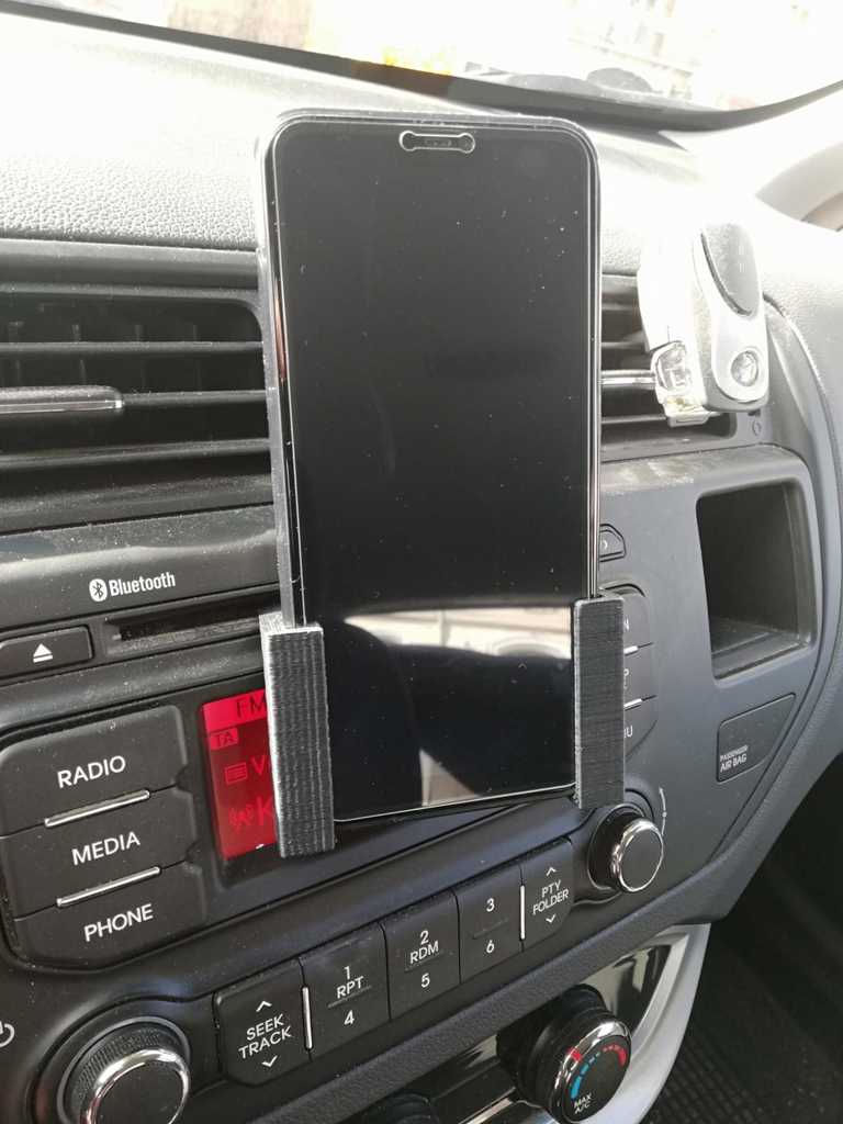 Biltelefonholder til CD-skuffe (Kompatibel med Xiaomi mi A2 Lite og Huawei P20)