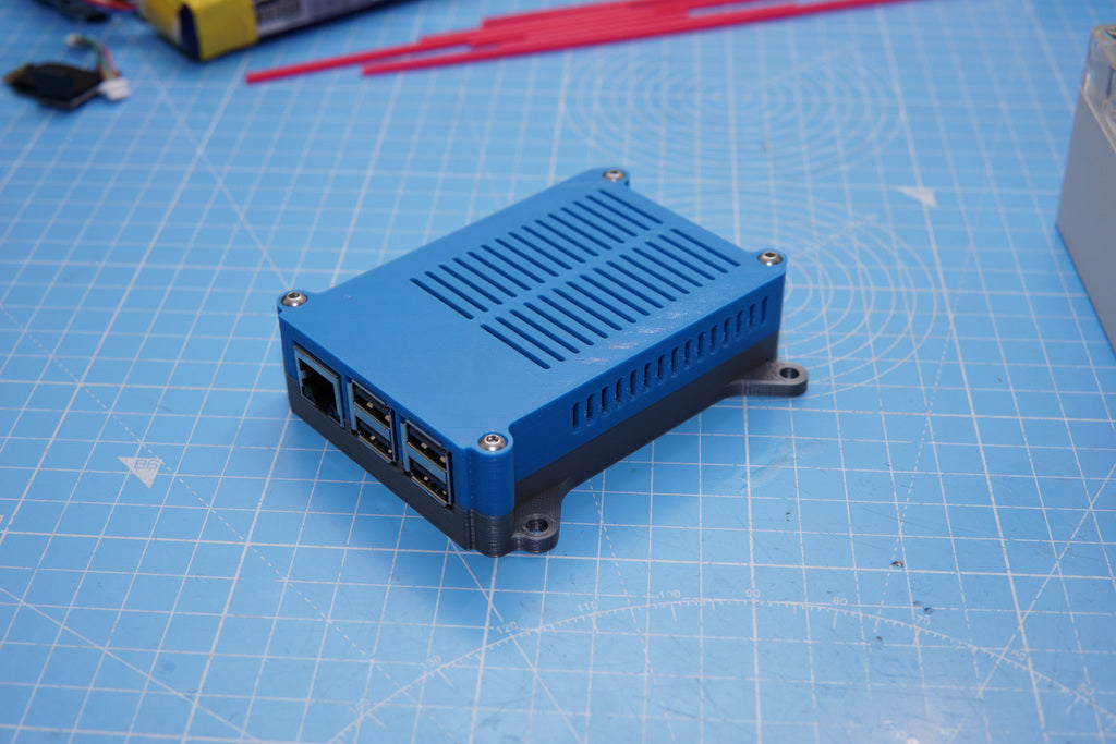Kintaro Heatsink Kompatibel Raspberry Pi 3B Kabinet med Ventilation