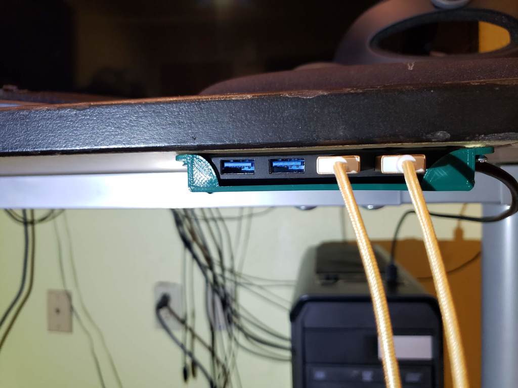 Under Desk Mount til Lenovo 4 Port USB Hub
