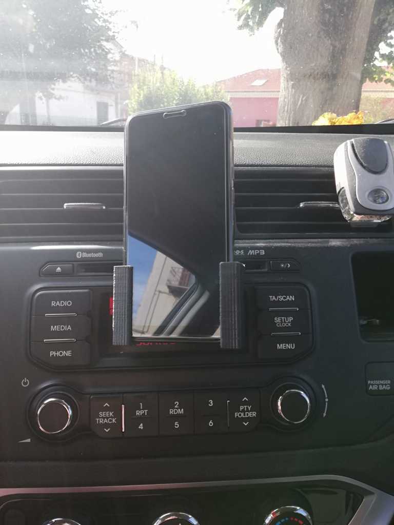 Biltelefonholder til CD-skuffe (Kompatibel med Xiaomi mi A2 Lite og Huawei P20)