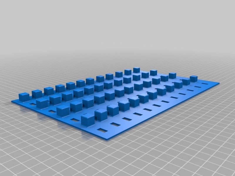 3D Printbar Skuffeorganisator til 1/4 og 3/8 Drev Sockets