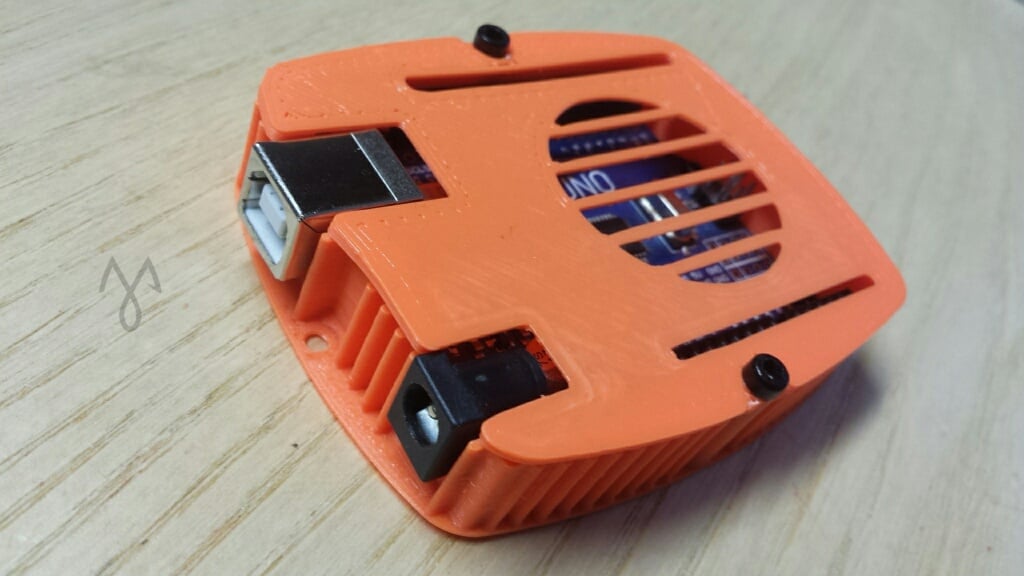 Optimeret 3D-printet kasse til Arduino Uno R3