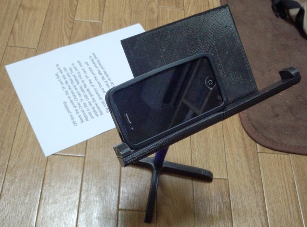 Stand Scanner: Smartphone/Tablet Mount til Dokument Digitalisering