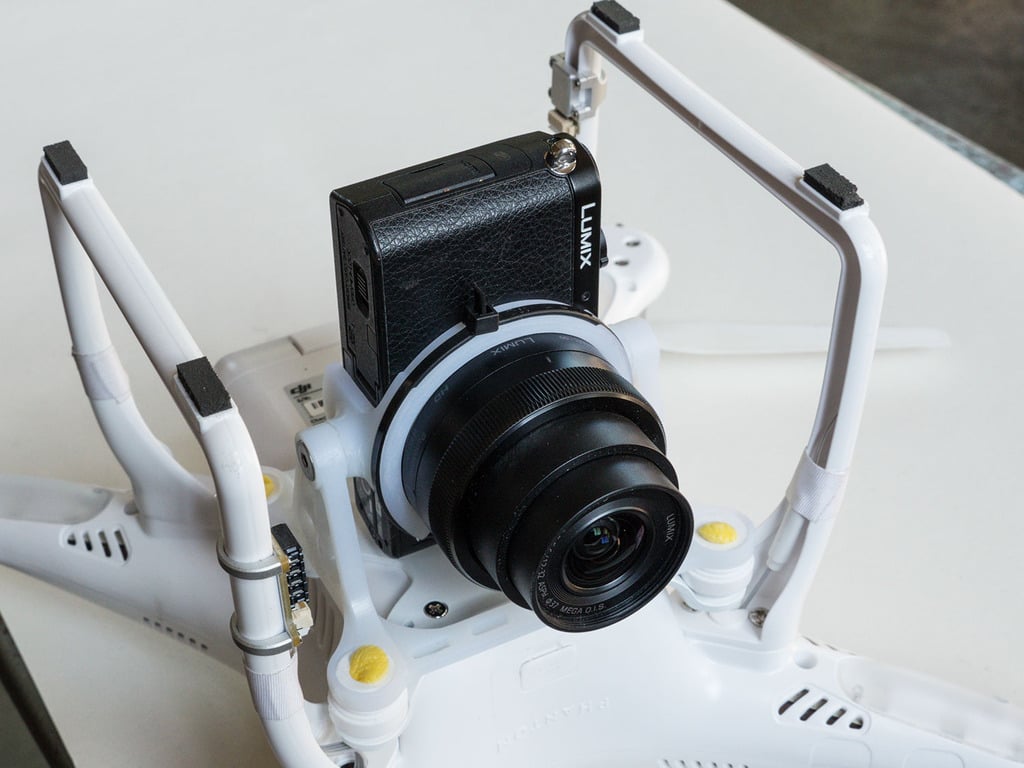 Kameramontering til DJI Phantom 2 for Panasonic GM1
