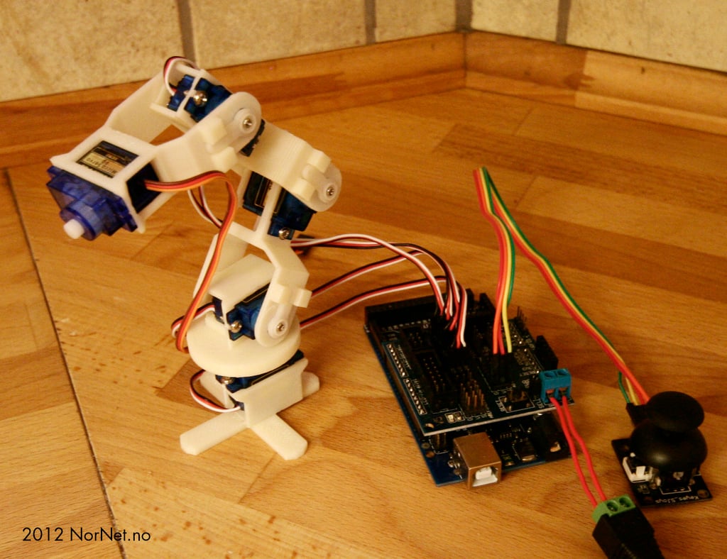 Mikro Robot Arm med 9g Micro Servo