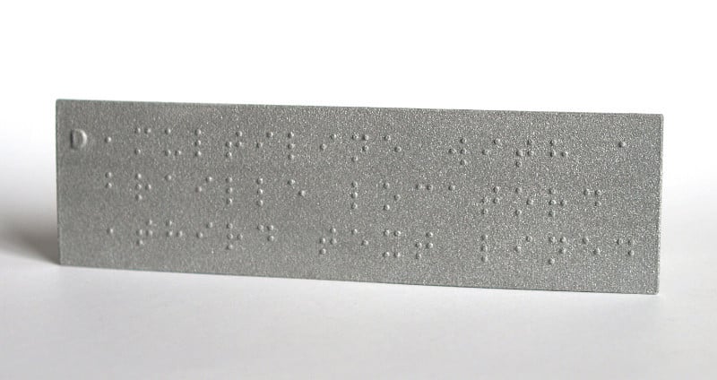 Braille Skiltning Online Værktøj
