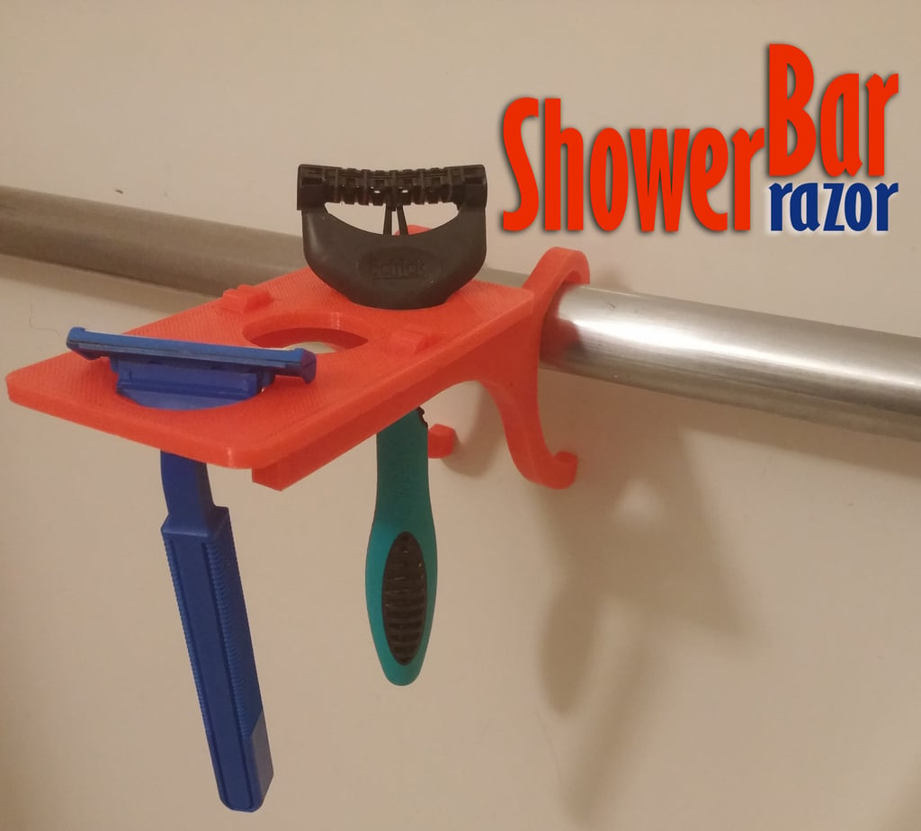 ShowerBar - Razor Edition - Bruser Caddy til Barberblade