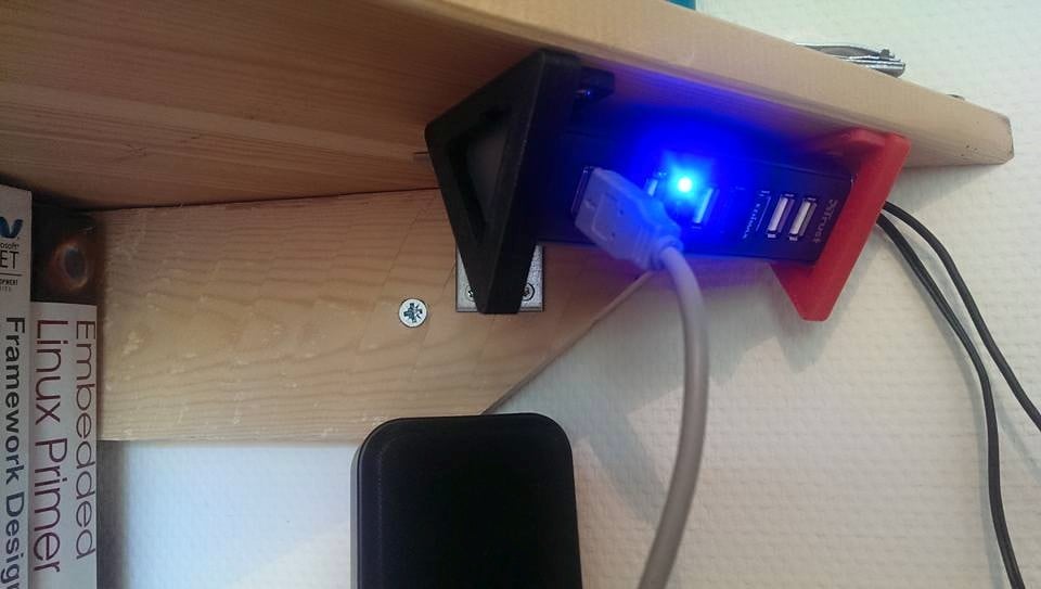 Beslag til Trust 7-port USB hub