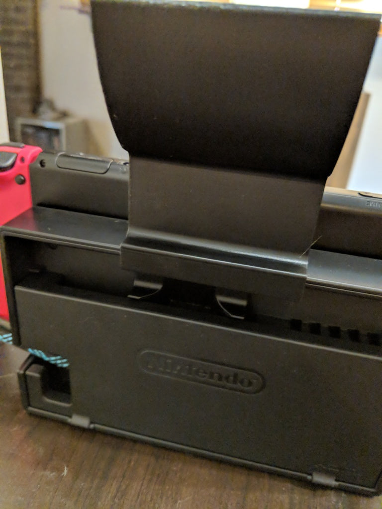 Nintendo Switch Pro Controller Dock Stand Med Spil Opbevaring Slots
