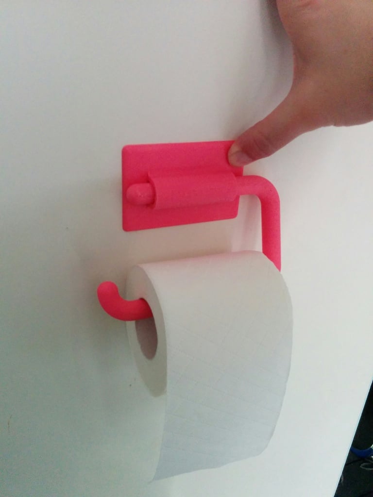 Tilpasselig toiletpapirholder