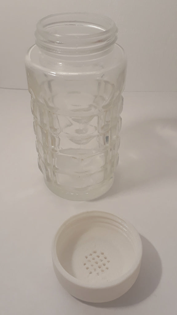 Glas Saltkværn Kapsel med 21 eller 37 Huller