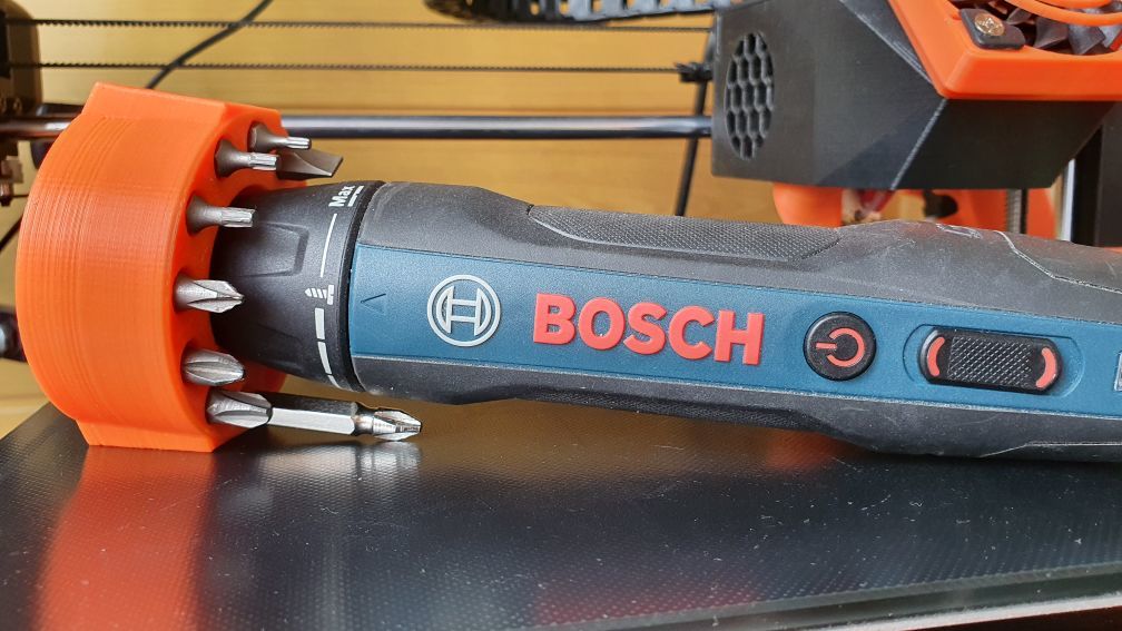 Bosch GO 2 Elektrisk Skruetrækker Base med Bit Lager