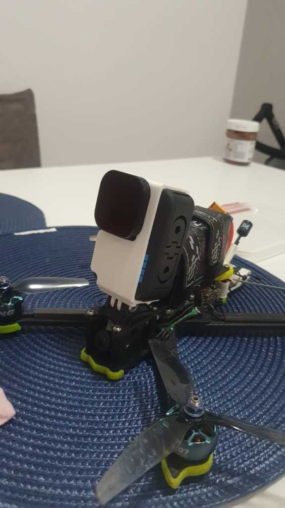 Vertikal montering til GoPro Hero 9, 10, 11 til FPV-drone
