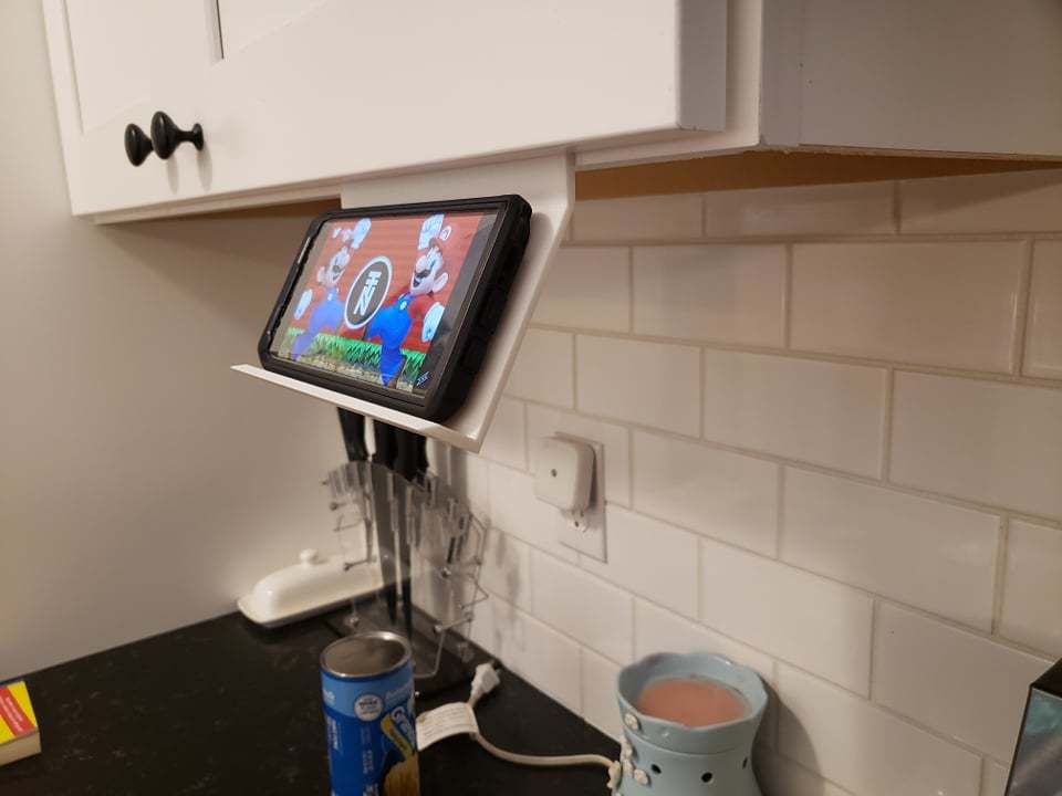 Køkkenkabinet Hængende Telefonholder til Samsung Galaxy Note 9