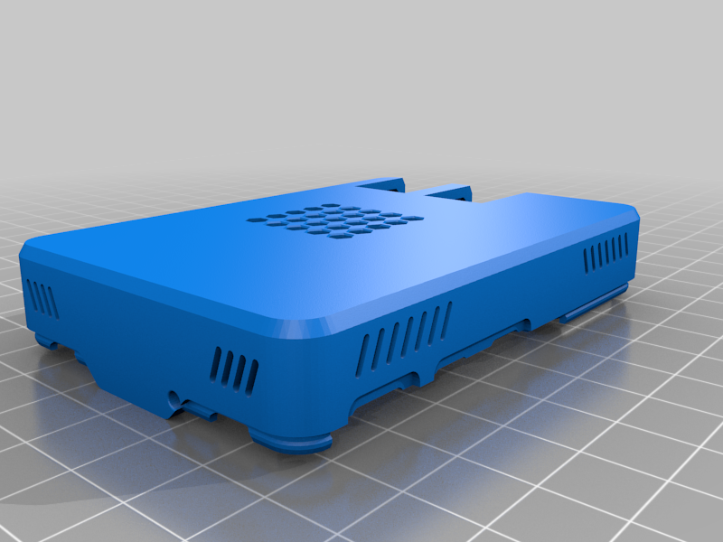 Raspberry Pi 5 Case med Ventilationshuller og Nyt USB/LAN-layout