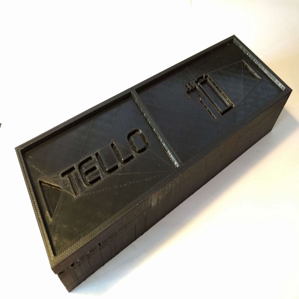 TELLO BOX til opbevaring af batterier, opladningshub og drone dele