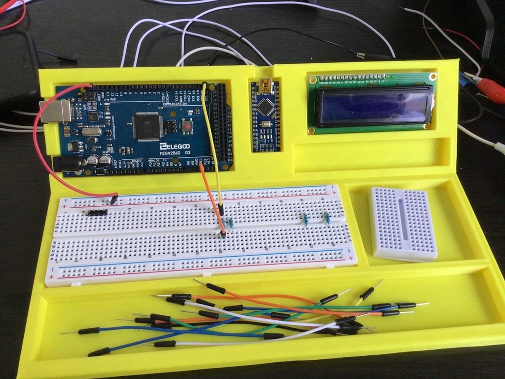 Arduino Microcontroller og Breadboard Stand